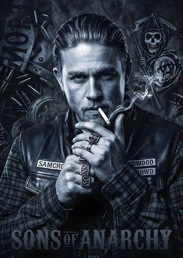 Sons of Anarchy: Portre metal tablo