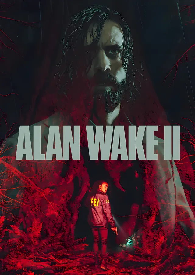 Alan Wake II metal tablo