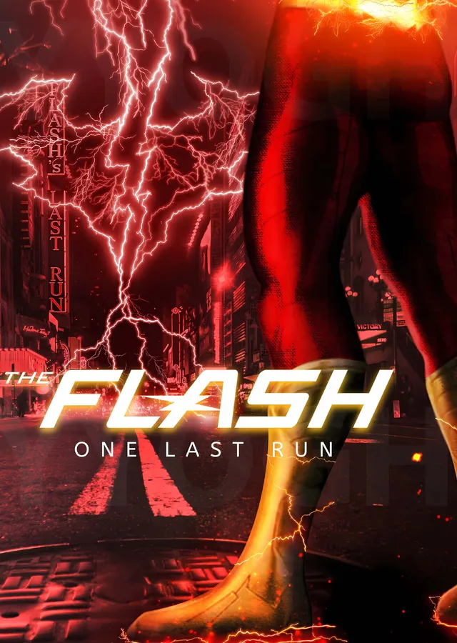 The Flash: One Last Run metal tablo