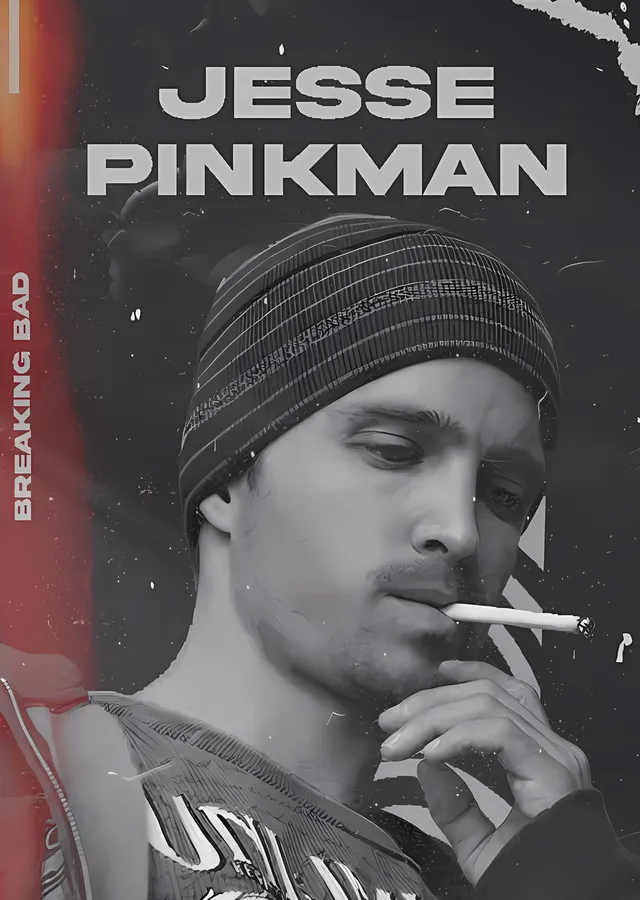 Breaking Bad: Jesse Pinkman metal tablo