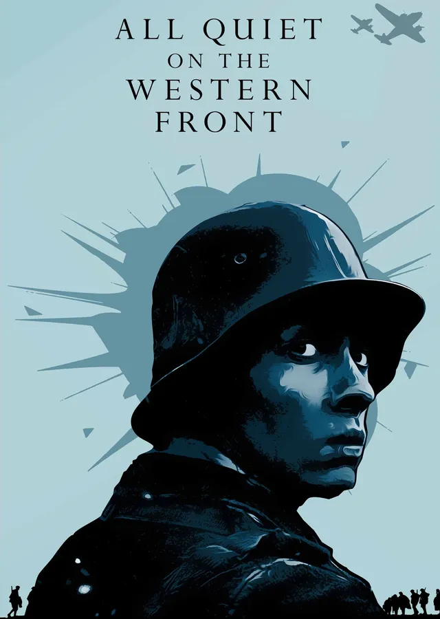 All Quiet on the Western Front metal tablo