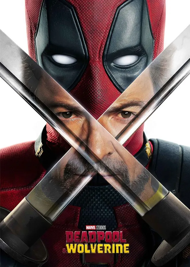 Deadpool & Wolverine: Çapraz Pençeler metal tablo