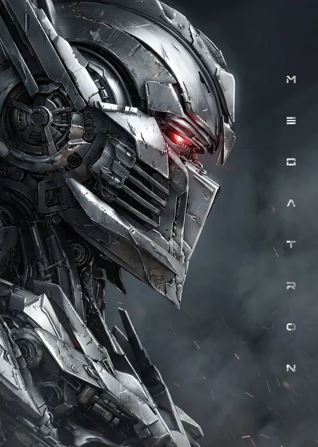 Transformers: Megatron metal tablo