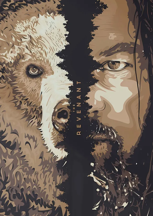 The Revenant metal tablo
