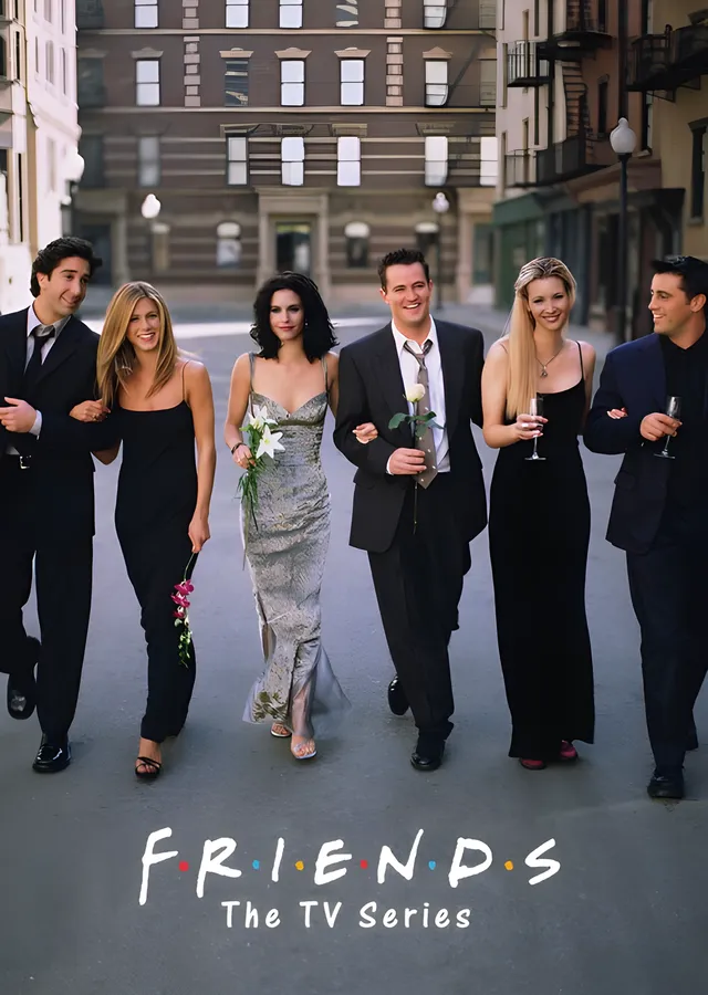 Friends: Altı Arkadaş metal tablo