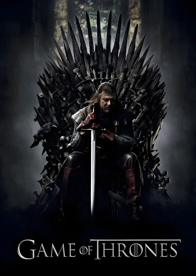 Game of Thrones: Demir Taht metal tablo