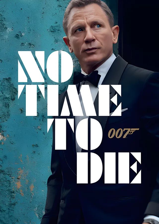 No Time to Die: Azure Teaser metal tablo