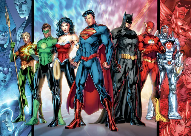 Justice League: Adalet Birliği metal tablo