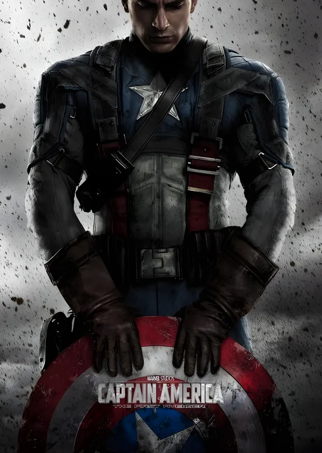Captain America: Kalkan metal tablo