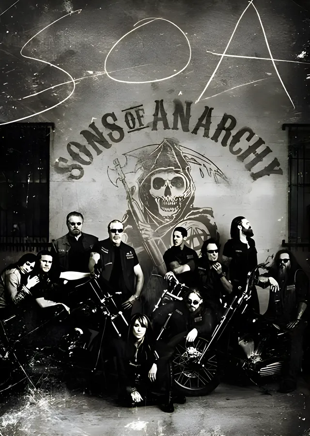 Sons of Anarchy: Kulüp metal tablo