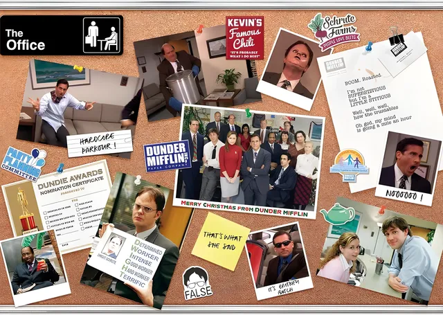 The Office: Hatıra Panosu metal tablo