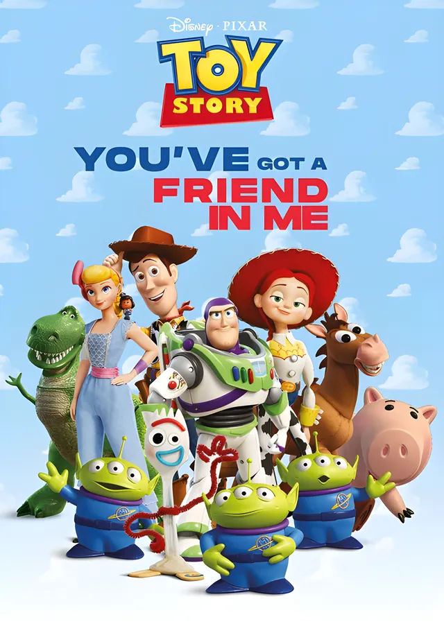 Toy Story: You've Got a Friend in Me metal tablo