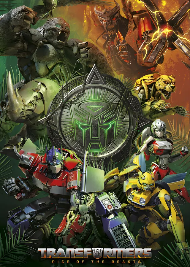 Transformers: Rise of the Beasts metal tablo