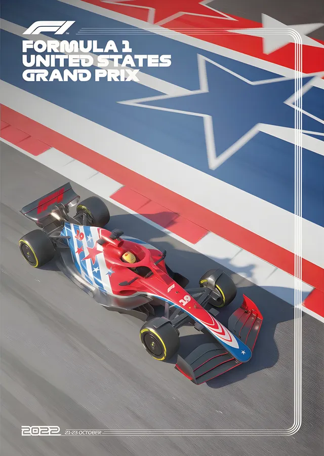 ABD Grand Prix · 2022 F1 metal tablo