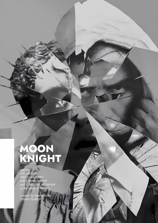 Moon Knight: Kırık Ayna metal tablo