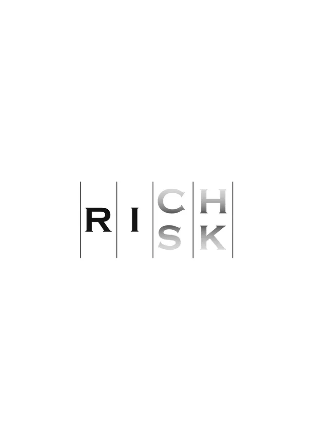 Rich x Risk metal tablo