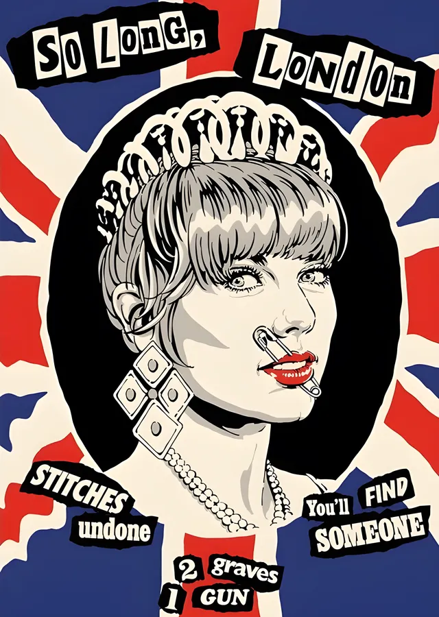 Butcher Billy: So Long, London metal tablo