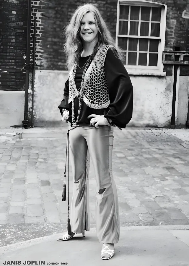 Janis Joplin: Londra 1969 metal tablo