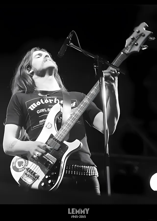 Lemmy Kilmister: 1945-2015 metal tablo
