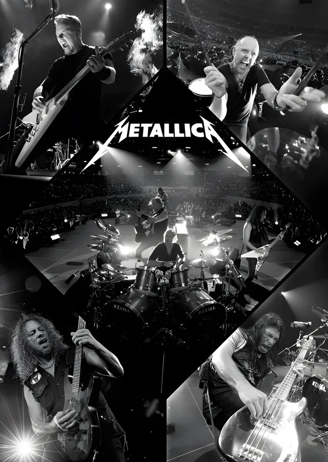 Metallica: Thrash Metal Kadrosu metal tablo