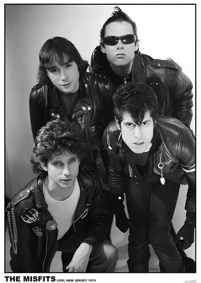 Misfits: Lodi 1979 metal tablo
