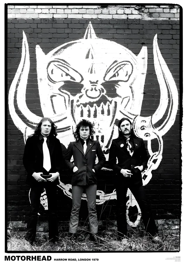 Motörhead: Harrow Road 1979 metal tablo