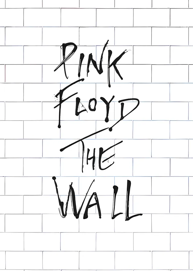 Pink Floyd: The Wall metal tablo