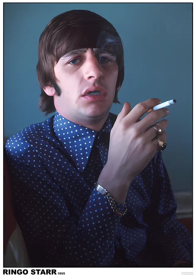 Ringo Starr: 1966 metal tablo