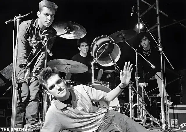 The Smiths: Electric Ballroom 1984 metal tablo