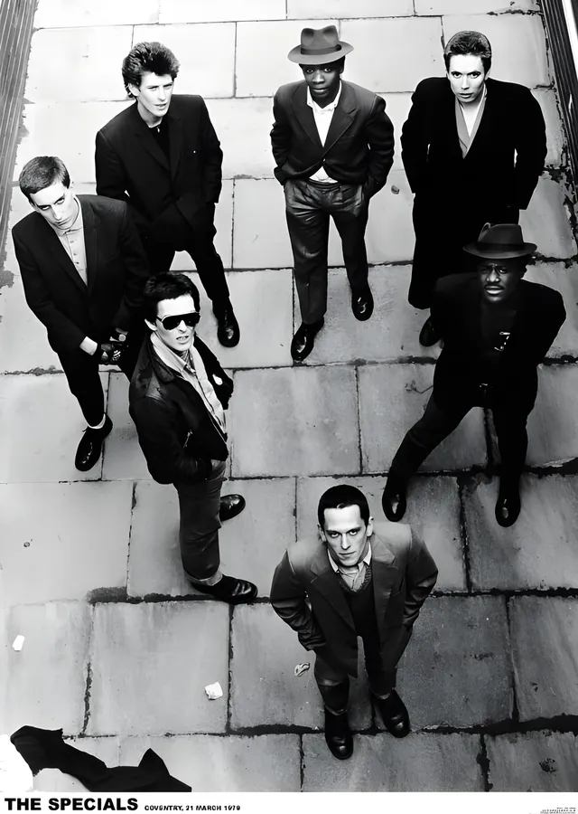 The Specials: 1979 metal tablo