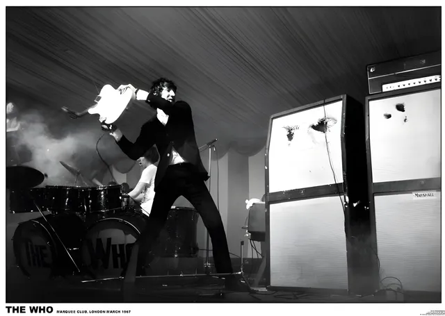 The Who: Marquee Club 1967 metal tablo