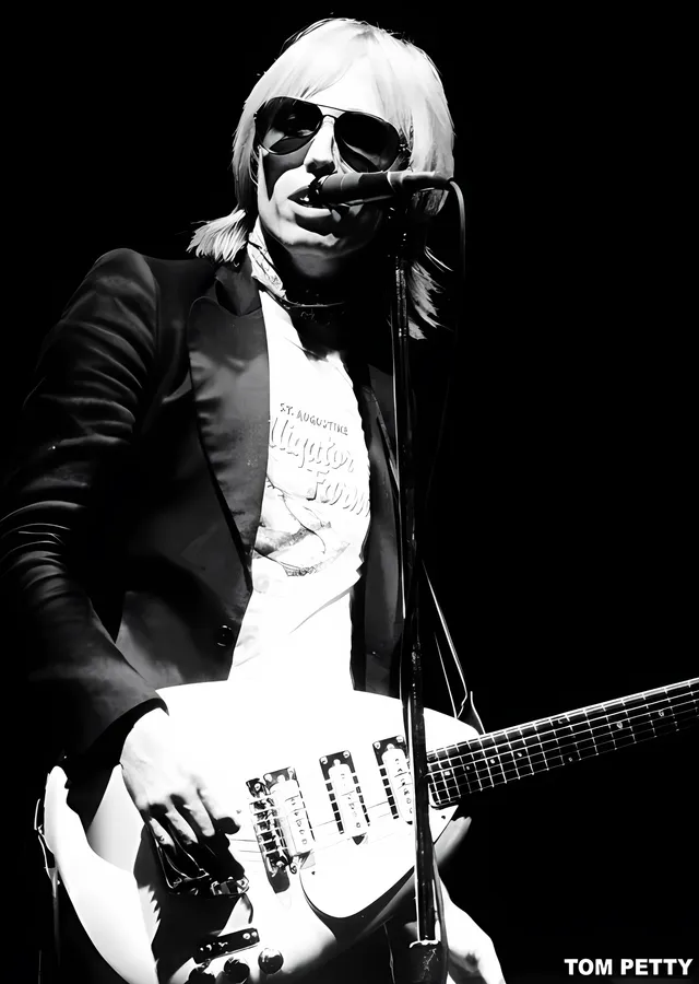 Tom Petty: Sahnede metal tablo
