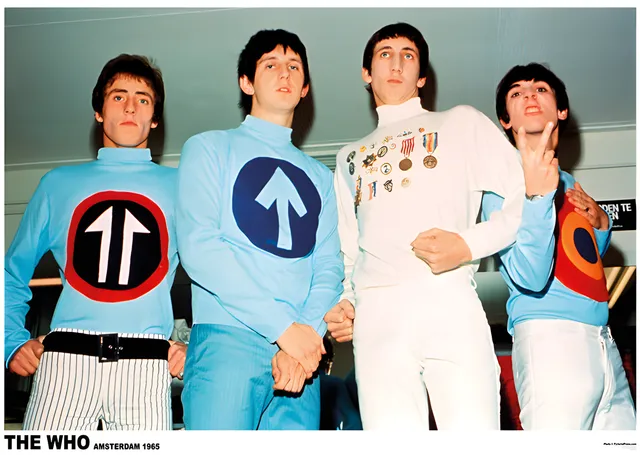 The Who: Amsterdam 1969 metal tablo
