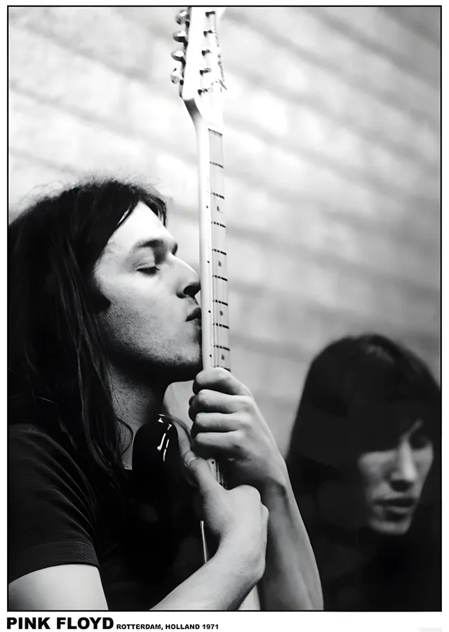 Pink Floyd: Rotterdam 1971 metal tablo