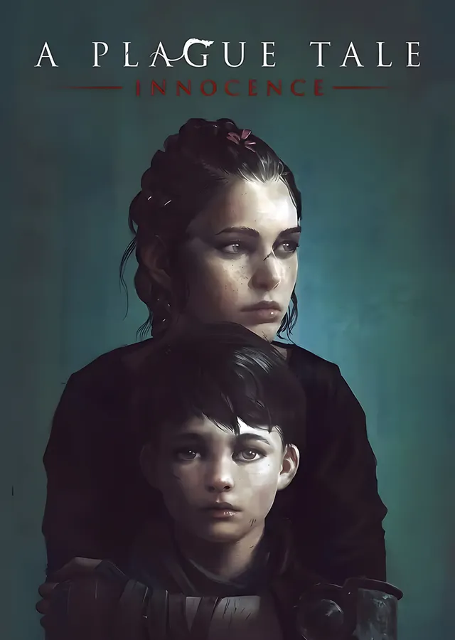 A Plague Tale Innocence: Amicia ve Hugo Portresi metal tablo
