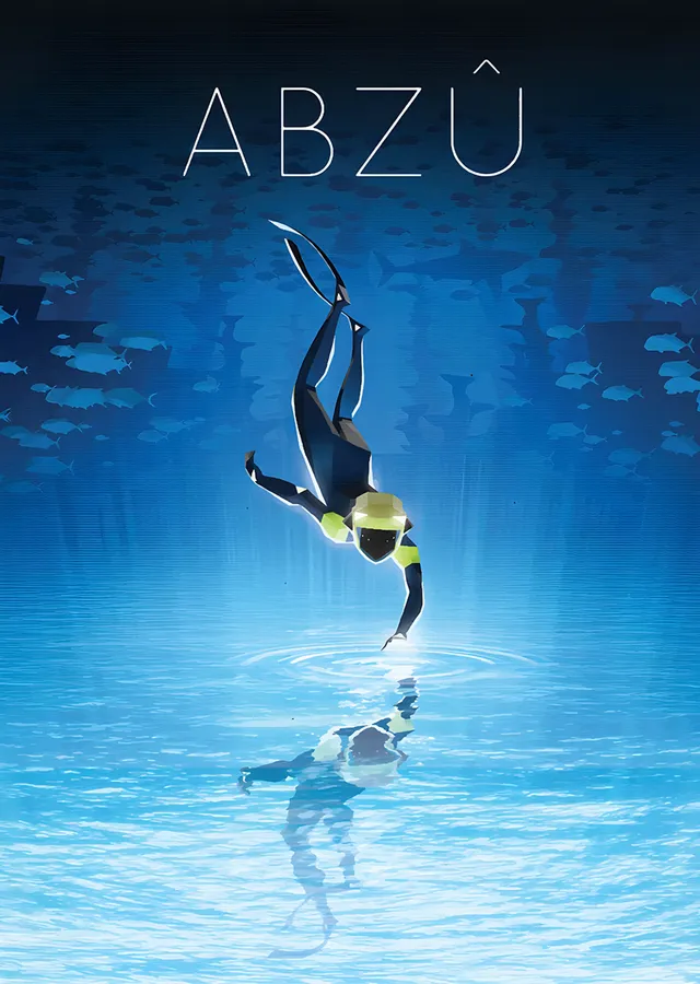 ABZÛ: Mavi Derinliğe Dalış metal tablo
