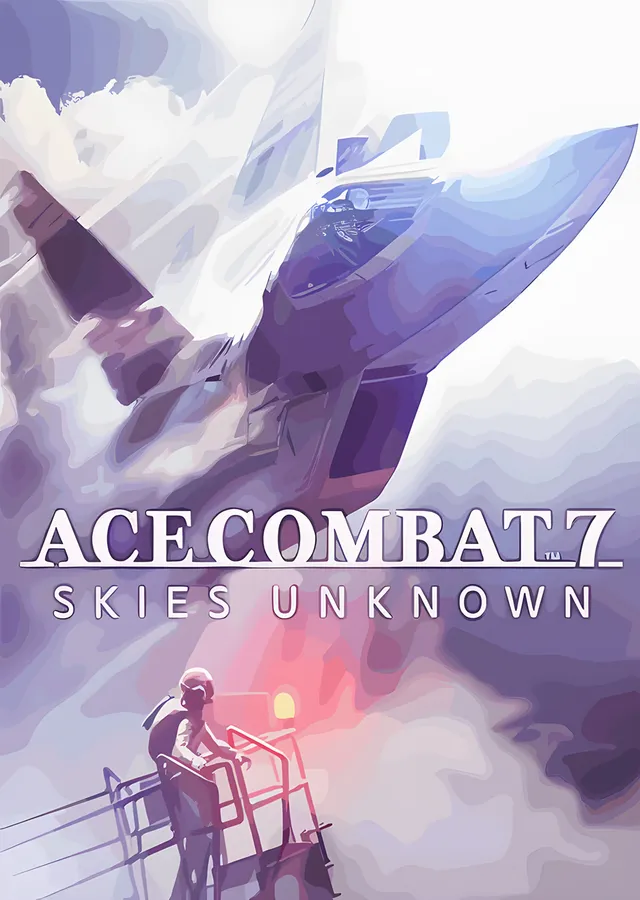 Ace Combat 7: Bulutlarda Savaş Jeti metal tablo