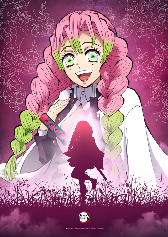 Demon Slayer: Mitsuri metal tablo