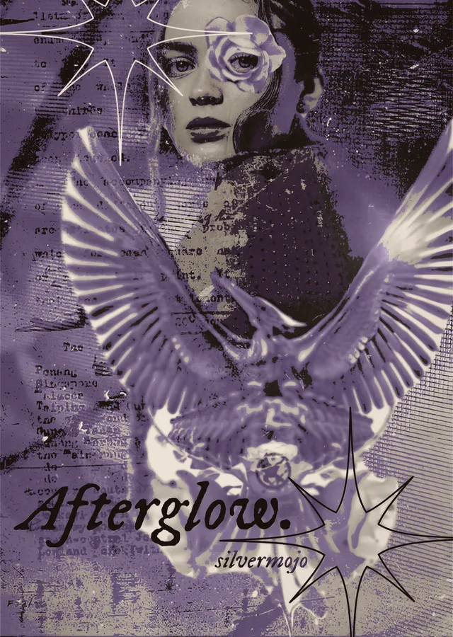 Afterglow - Kartal Kanatları metal tablo