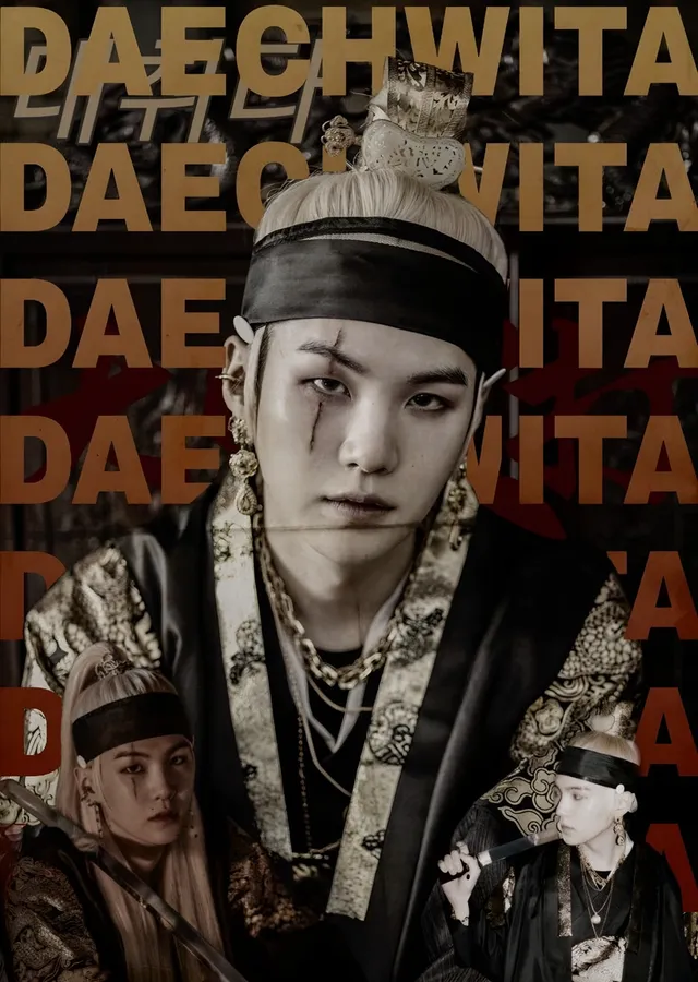 Agust D - Daechwita Afişi metal tablo