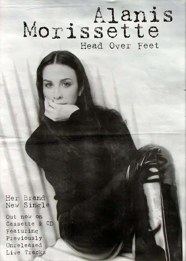 Alanis Morissette - Head Over Feet metal tablo