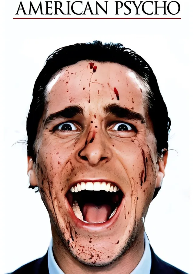 American Psycho - Kanlı Gülüş metal tablo