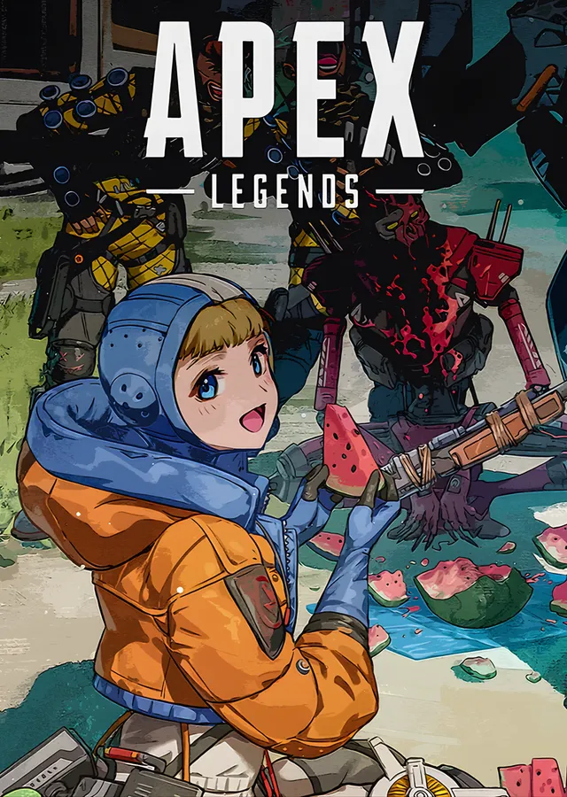 Apex Legends - Karpuz Partisi metal tablo