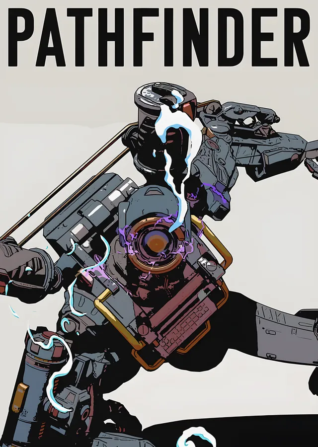 Apex Legends - Pathfinder Çizimi metal tablo