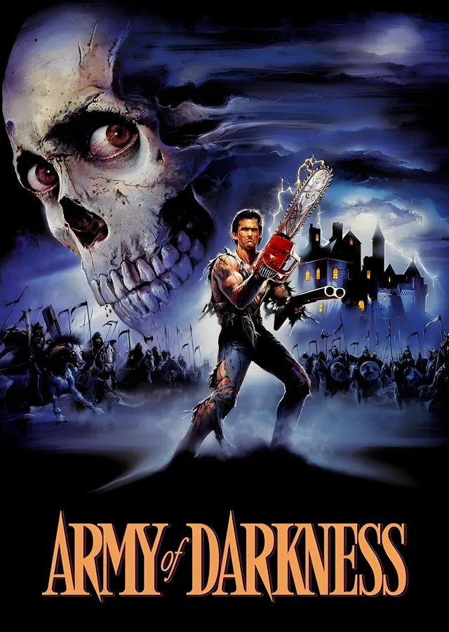 Army of Darkness - Dev Kurukafa metal tablo
