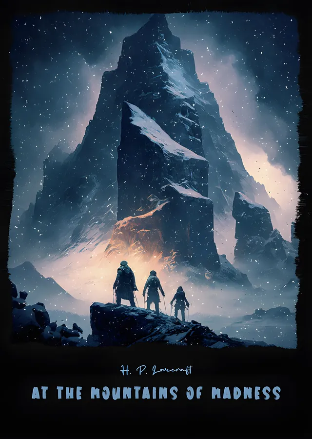 At the Mountains of Madness metal tablo