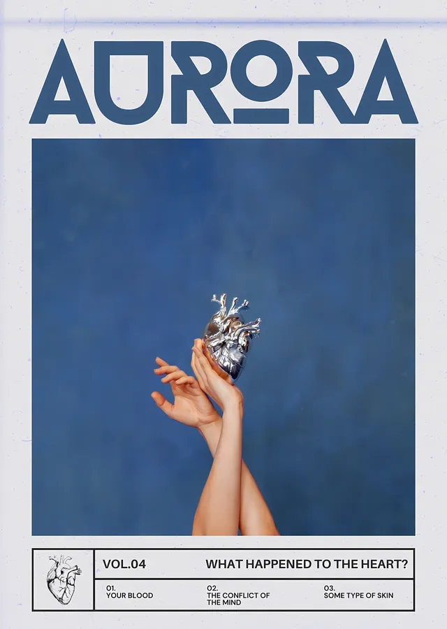 AURORA: What Happened to the Heart? metal tablo