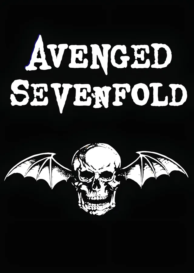 Avenged Sevenfold Klasik Amblem metal tablo