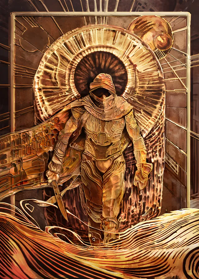 Dune - Çölün Kahramanı metal tablo