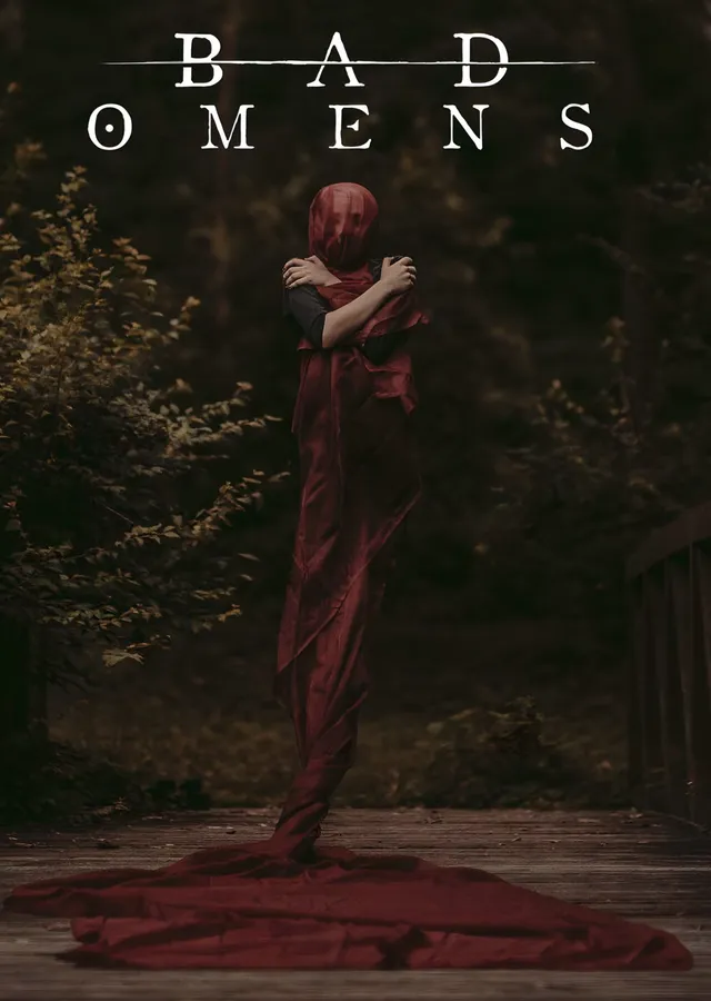 Bad Omens - Kırmızı Elbise metal tablo
